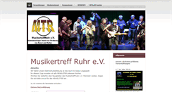 Desktop Screenshot of musikertreffruhr.de