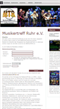 Mobile Screenshot of musikertreffruhr.de